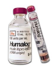 Humalog cartridges urethral pen