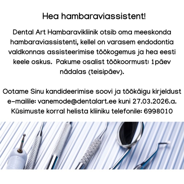 Hea hambaraviassistent!