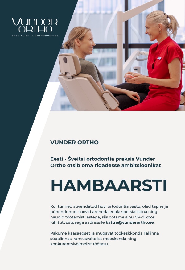 Hambaarst - Vunder Ortho kliinikusse