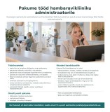 Pakume tööd hambaravikliiniku administraatorile