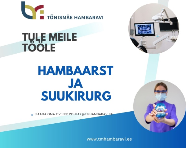 Hambaarst ja suukirurg Tallinna südames – kaasaegne kliinik ootab sind!
