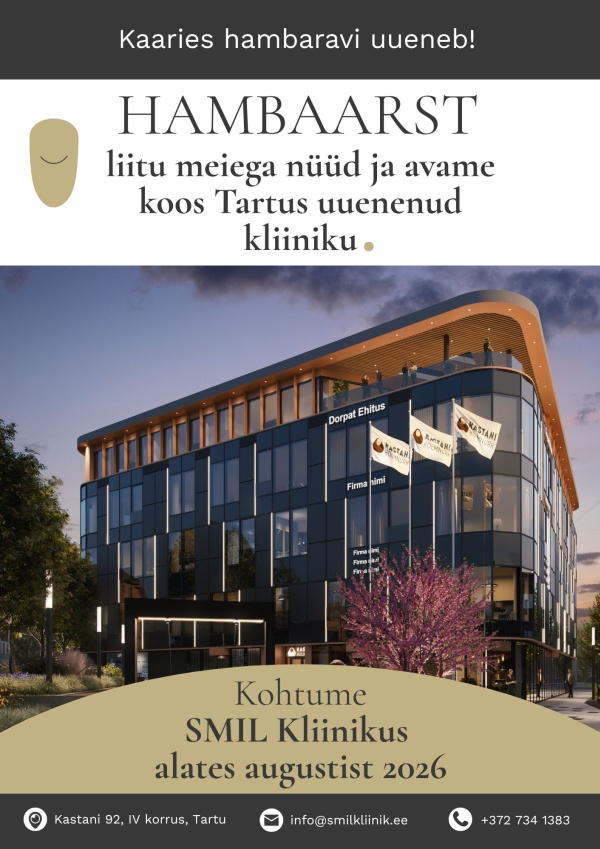 HAMBAARST, liitu uueneva SMIL Kliinikuga Tartus!